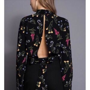 Do + Be Floral Bell Sleeve Top